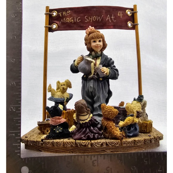 Boyds Yesterdays' Child Amazing Bailey Magic Show 4 3518 1997 Limited Ed - Picture 7 of 7